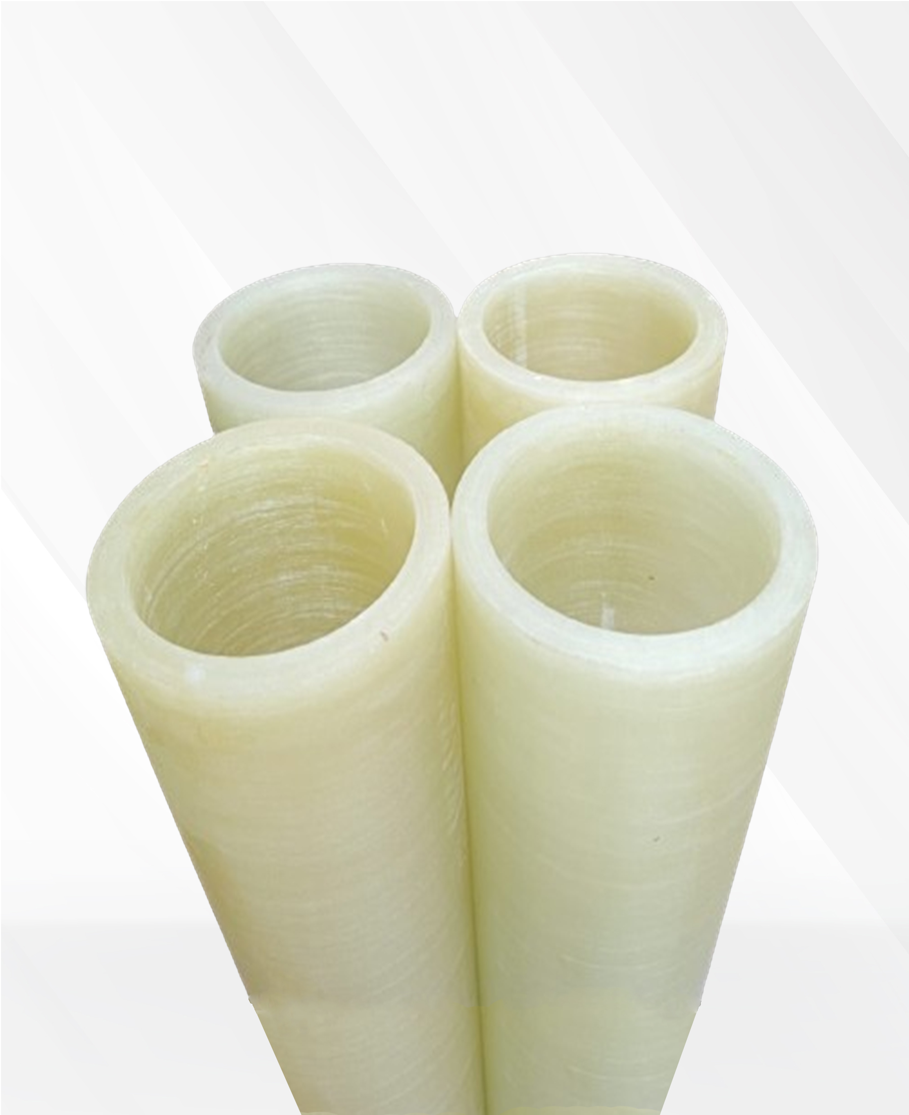 Electrical grade glass fiber tubes for high-voltage transformer insulation and bushing cores