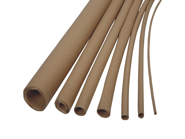 Crepe paper insulation pipe used in oil-filled power transformers