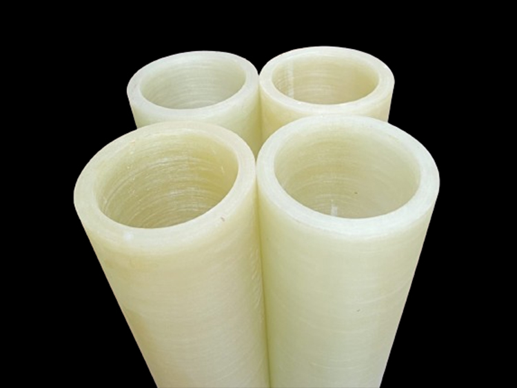 Glass fiber tube product range — epoxy and polyester resin