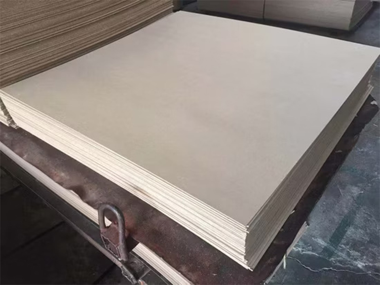 Pre-compressed pressboard sheets