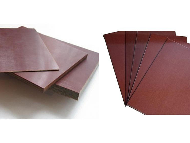 Paper base and fabric base laminate sheet comparison — electrical and mechanical grades