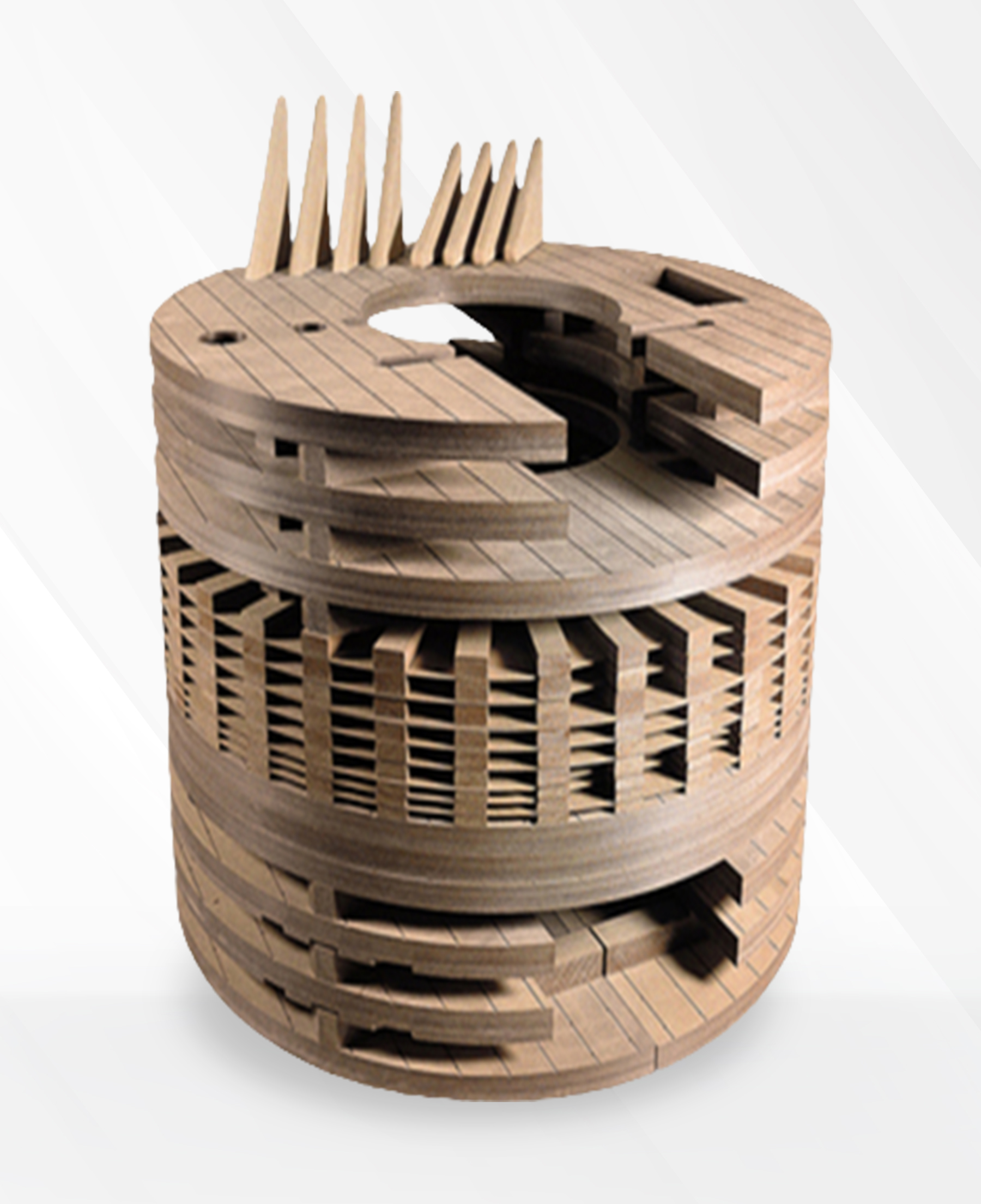 Transformer insulation materials — pressboard cylinders spacers and winding components for power transformers